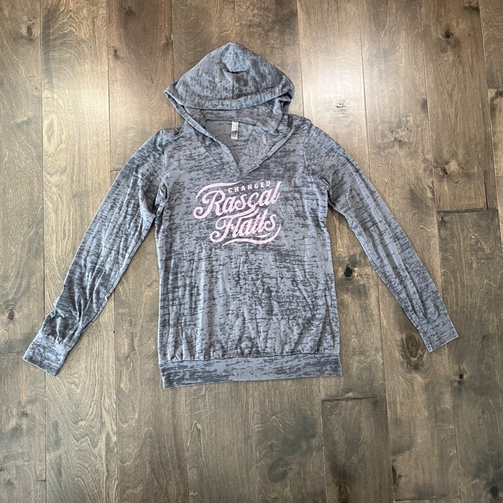 RASCAL FLATS Gray and Pink Hoodie